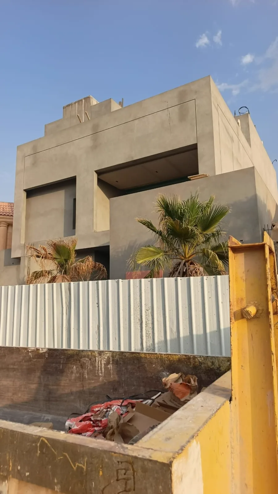 فيلا مودرن دورين وملحق مرحلة العظم واللياسة الخارجية